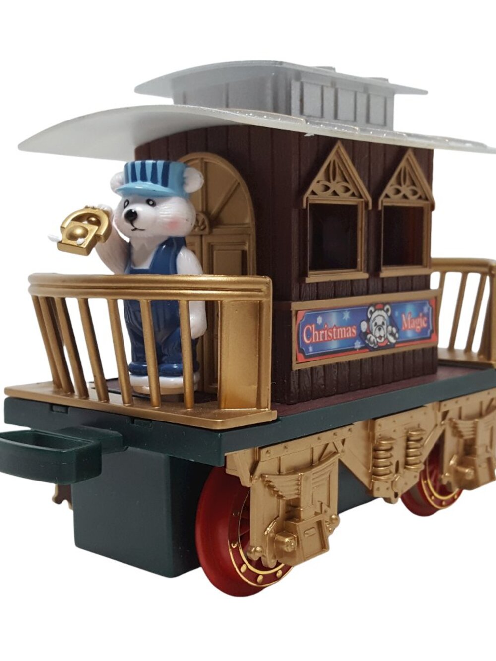 Toy State Magic Express Train 1996 CONDUCTOR CAR Christmas 1st Edition #5430